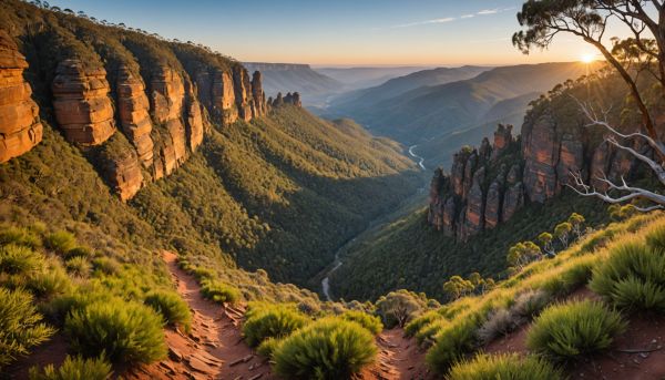 Les sentiers de randonnée des Blue Mountains