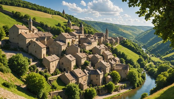 Que voir en aveyron : villages, paysages et nature