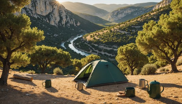 Guide camping gard : sites naturels et villages